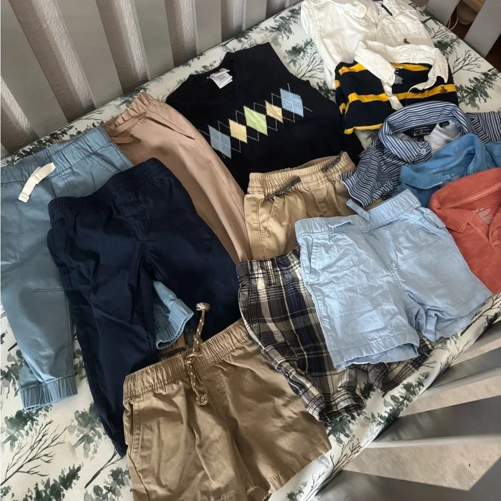 Baby Boy Preppy Clothing Bundle Prep Polos Argyle Rugby Golf Sz 12 Months - Picture 6 of 9